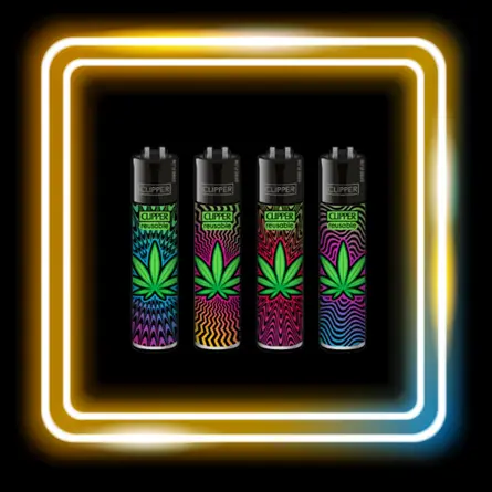 Briquet Classique Clipper | Trippy Leaves