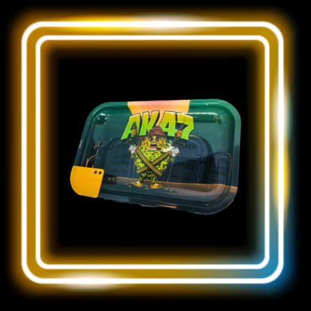 Plateau à rouler métallique AK647- 27x16cm