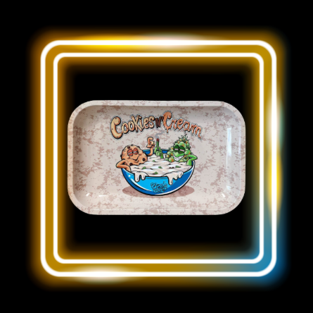 Plateau à rouler métallique - 27x16cm - Cookies Cream