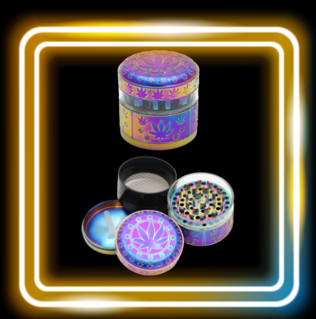 Grinder Psychedelic Leaf 52 mm