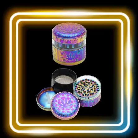 Grinder Psychedelic Leaf 52 mm