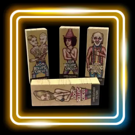 Tips Marron Lion Rolling Circus