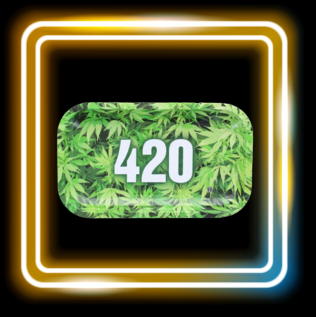 Plateau à rouler métallique 420 - 27x16cm